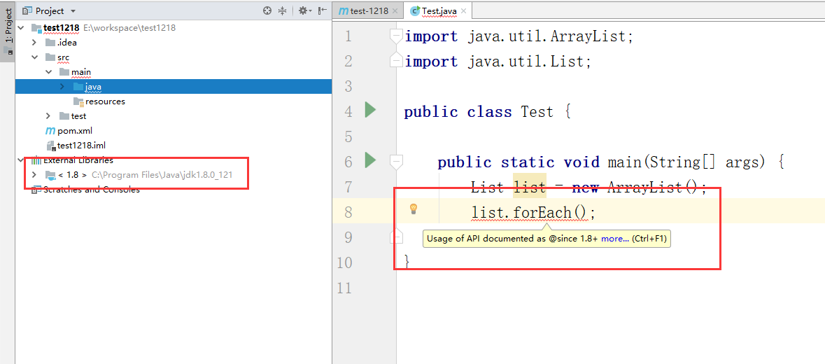 IDEA Maven 项目默认编译项目为JDK 1.5