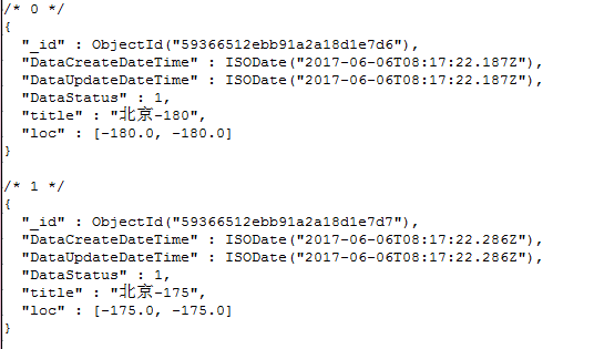 MongoDB学习笔记~地图坐标的支持与附近点的查找